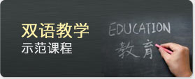 雙語(yǔ)教學(xué) 示范課程